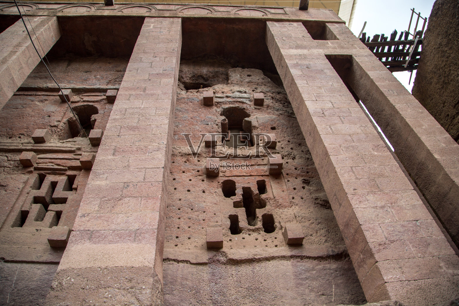 埃塞俄比亚：比特·梅达内·阿莱姆在拉利贝拉照片摄影图片