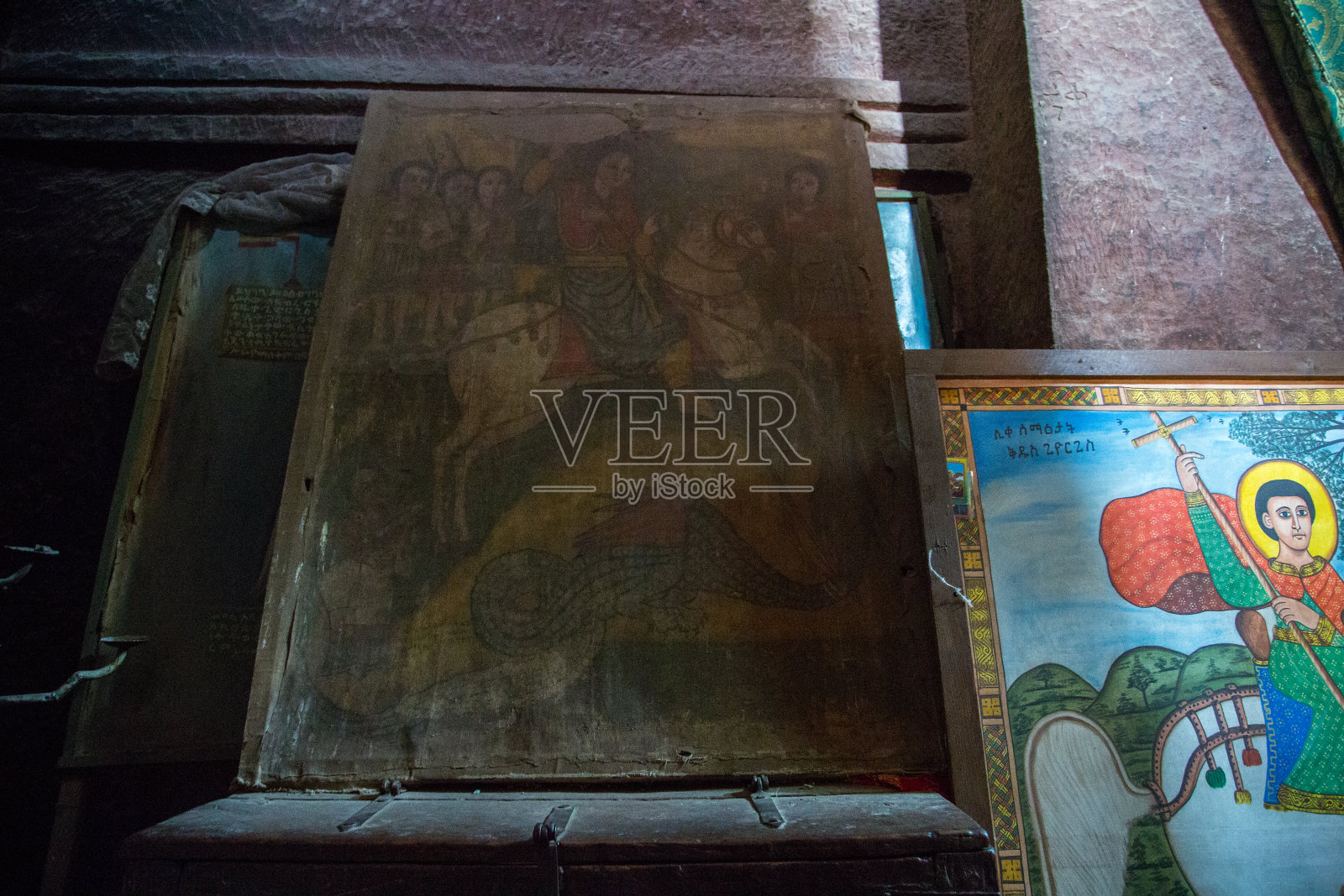 埃塞俄比亚:拉利贝拉的圣乔治教堂照片摄影图片