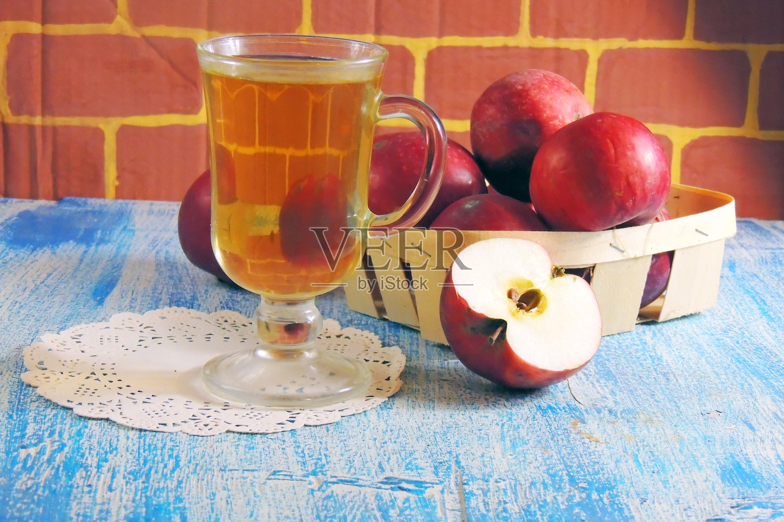 苹果汁和苹果照片摄影图片