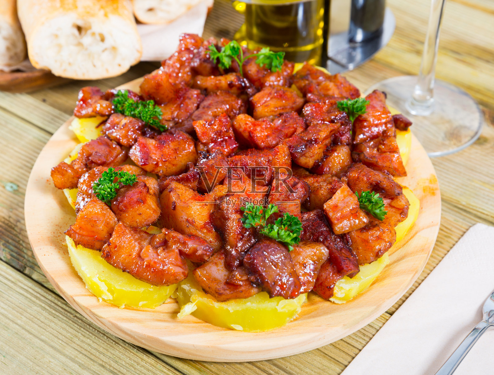 加利西亚的Morro de cerdo照片摄影图片