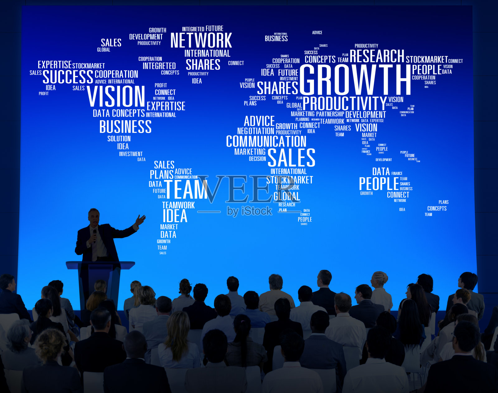 全球商务人士企业会议研讨会成长概念照片摄影图片