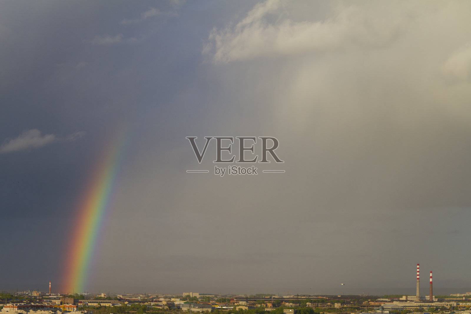 彩虹照片摄影图片