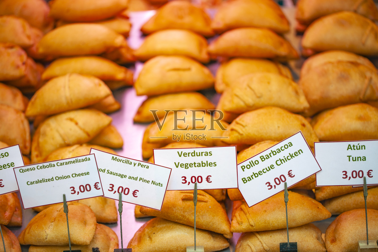 西班牙马德里的烘焙食品照片摄影图片