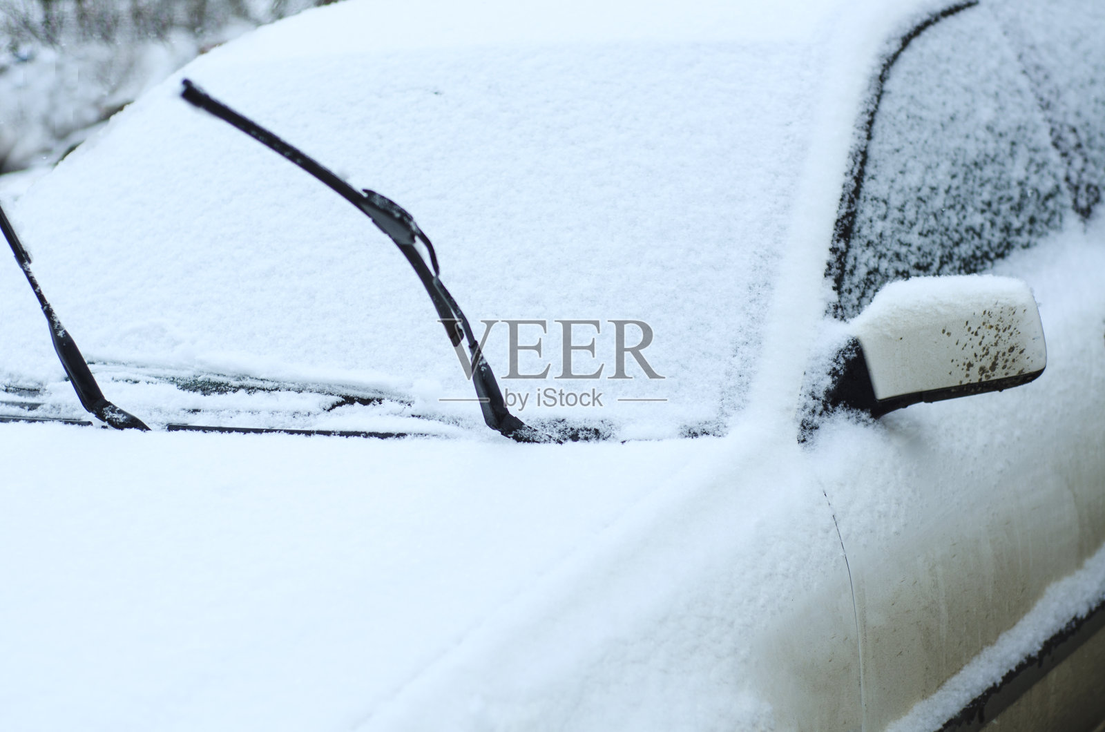 汽车雪的冬天照片摄影图片