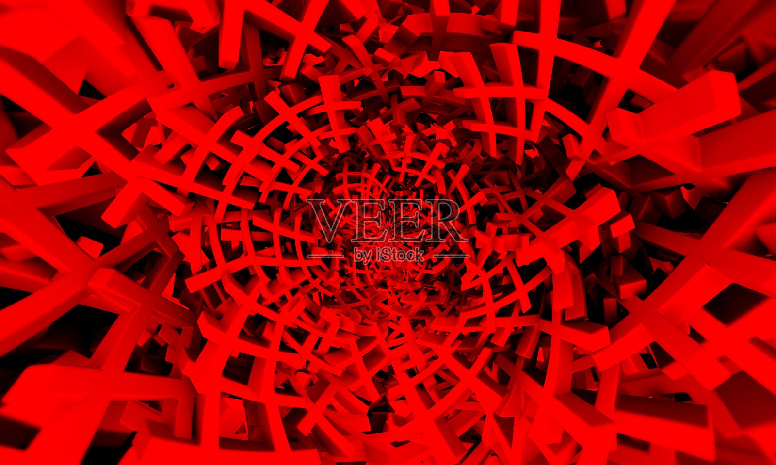 红色标签随机模式背景。3 d演示。照片摄影图片