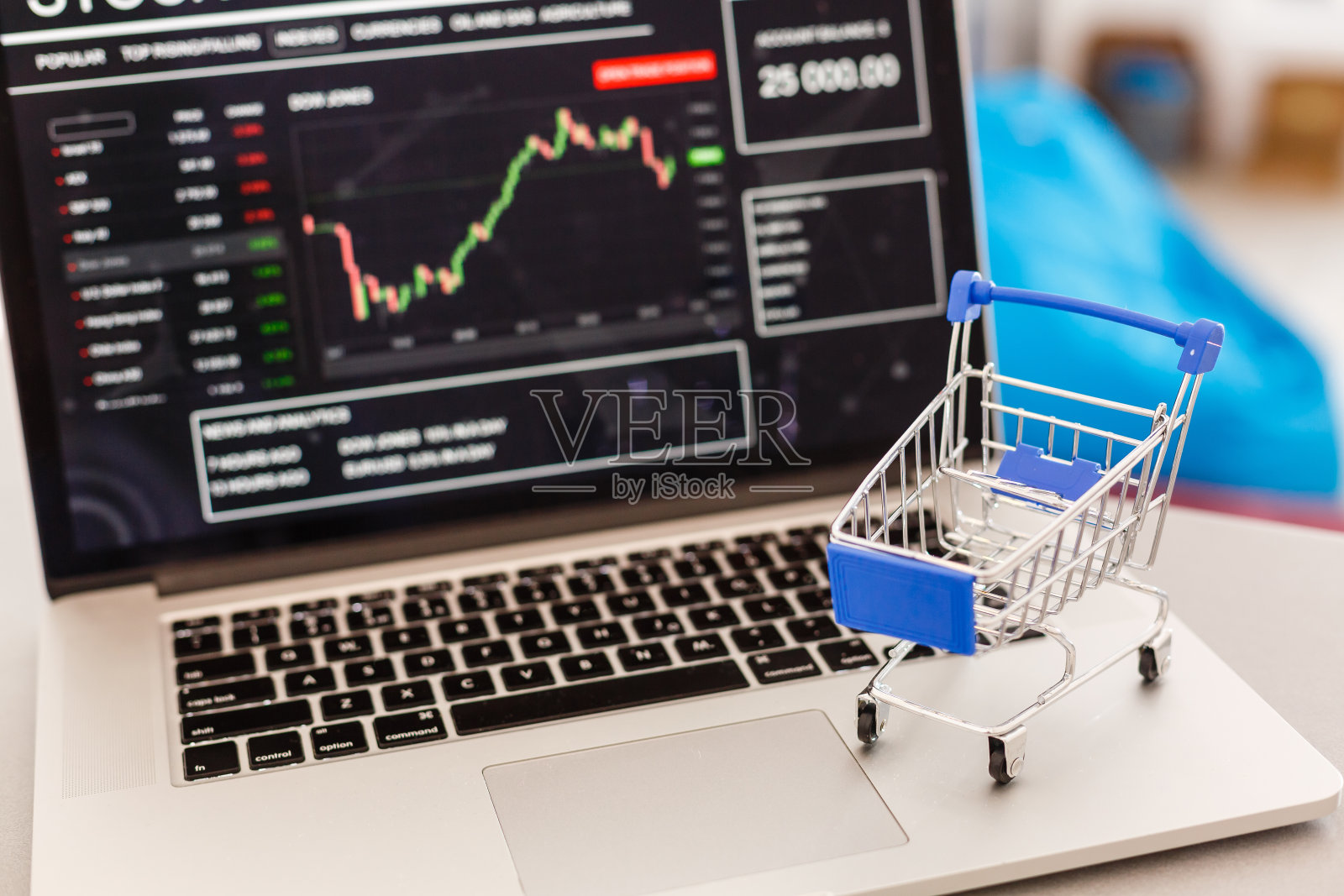 网上购物的概念照片摄影图片