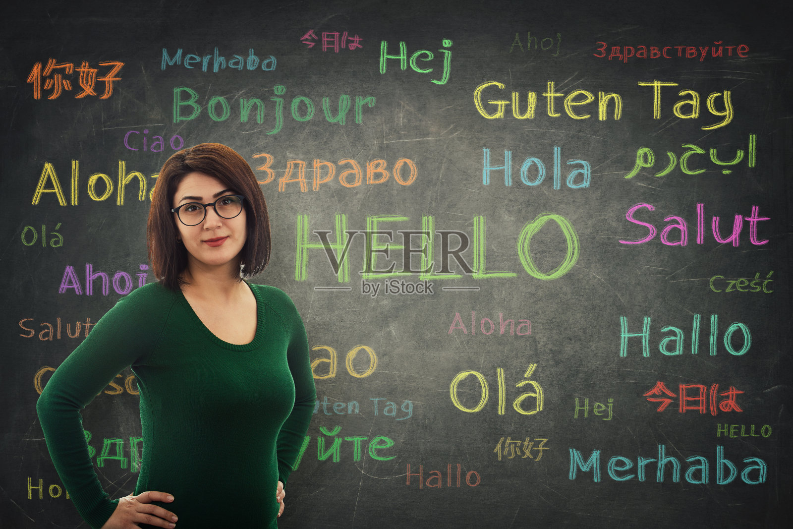 学习语言照片摄影图片