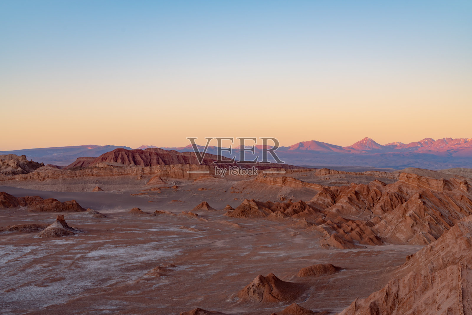 山谷de la lun- atacama沙漠，Calama，智利照片摄影图片