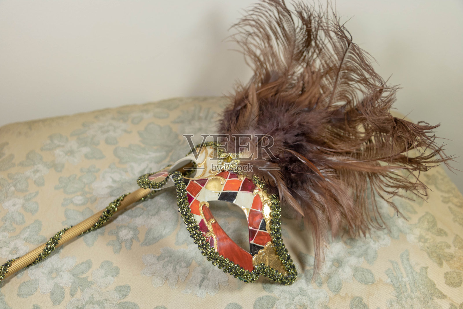 嘉年华的小丑面具照片摄影图片