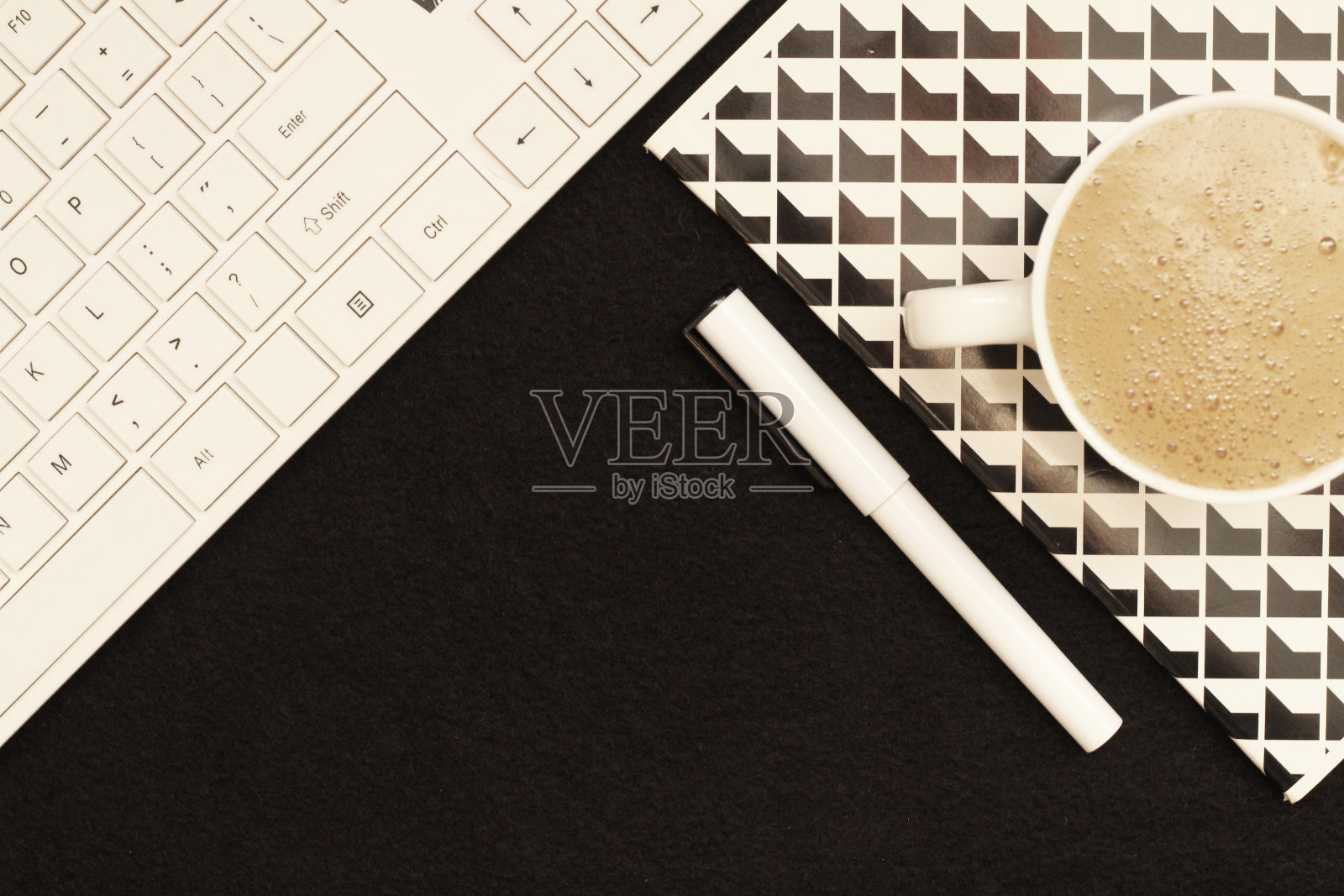 经营理念背景下照片摄影图片