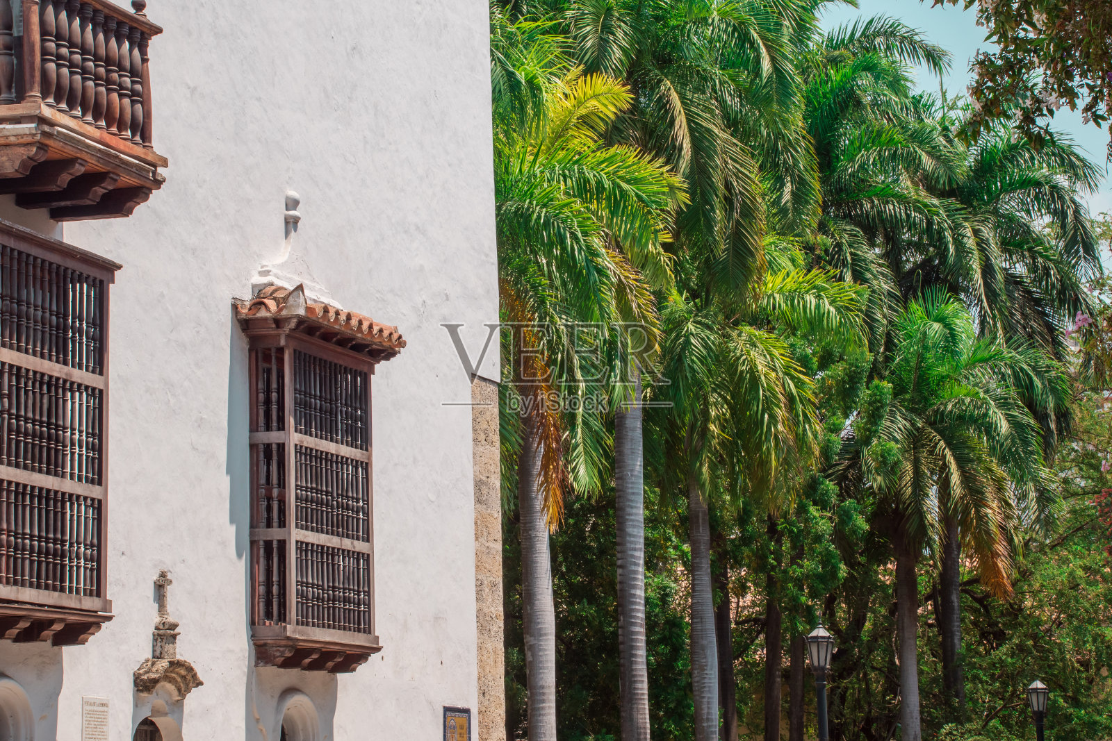 哥伦比亚卡塔赫纳照片摄影图片