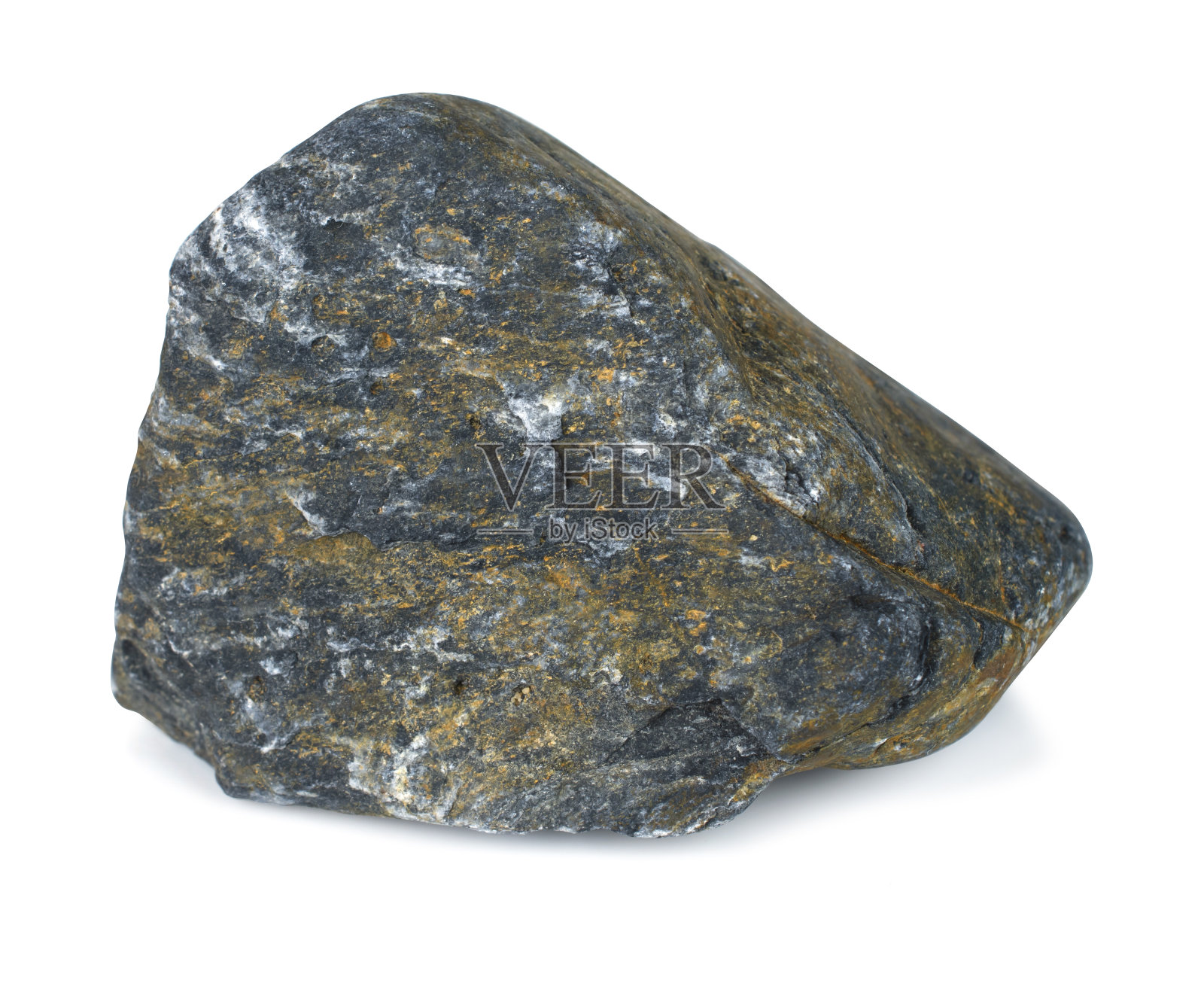 岩石石头孤立在白色背景与剪切路径照片摄影图片