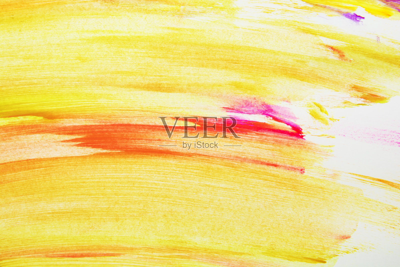 美丽的抽象笔触与彩色水粉颜料在孤立的背景照片摄影图片