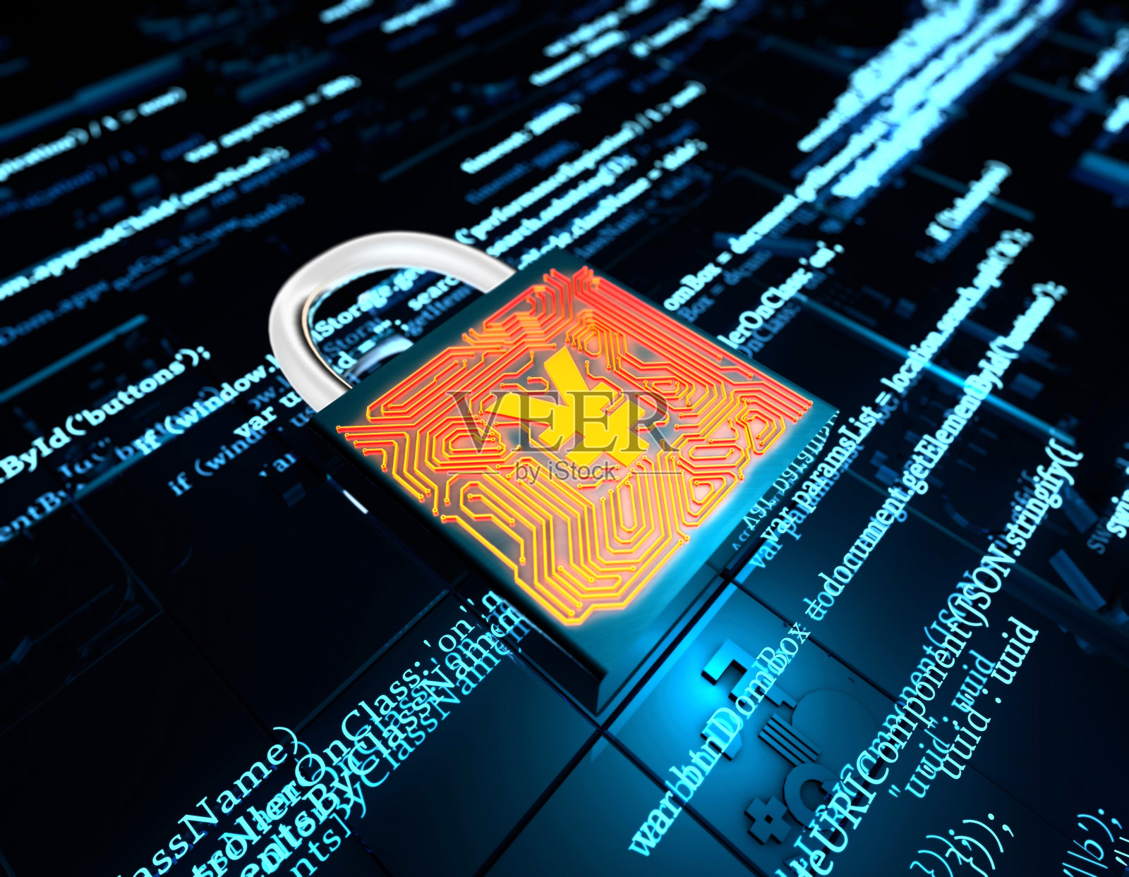 电子网络数据安全、数据保护与电子技术、金融网络安全、货币符号、人民币照片摄影图片