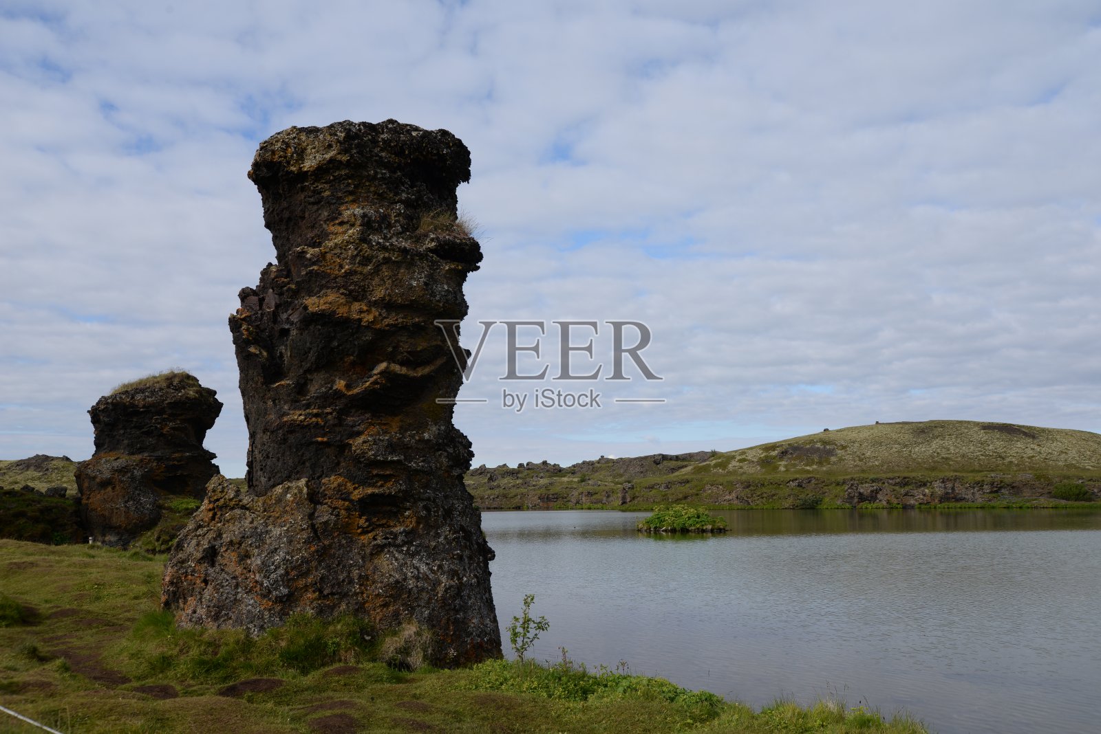 冰岛米湖照片摄影图片