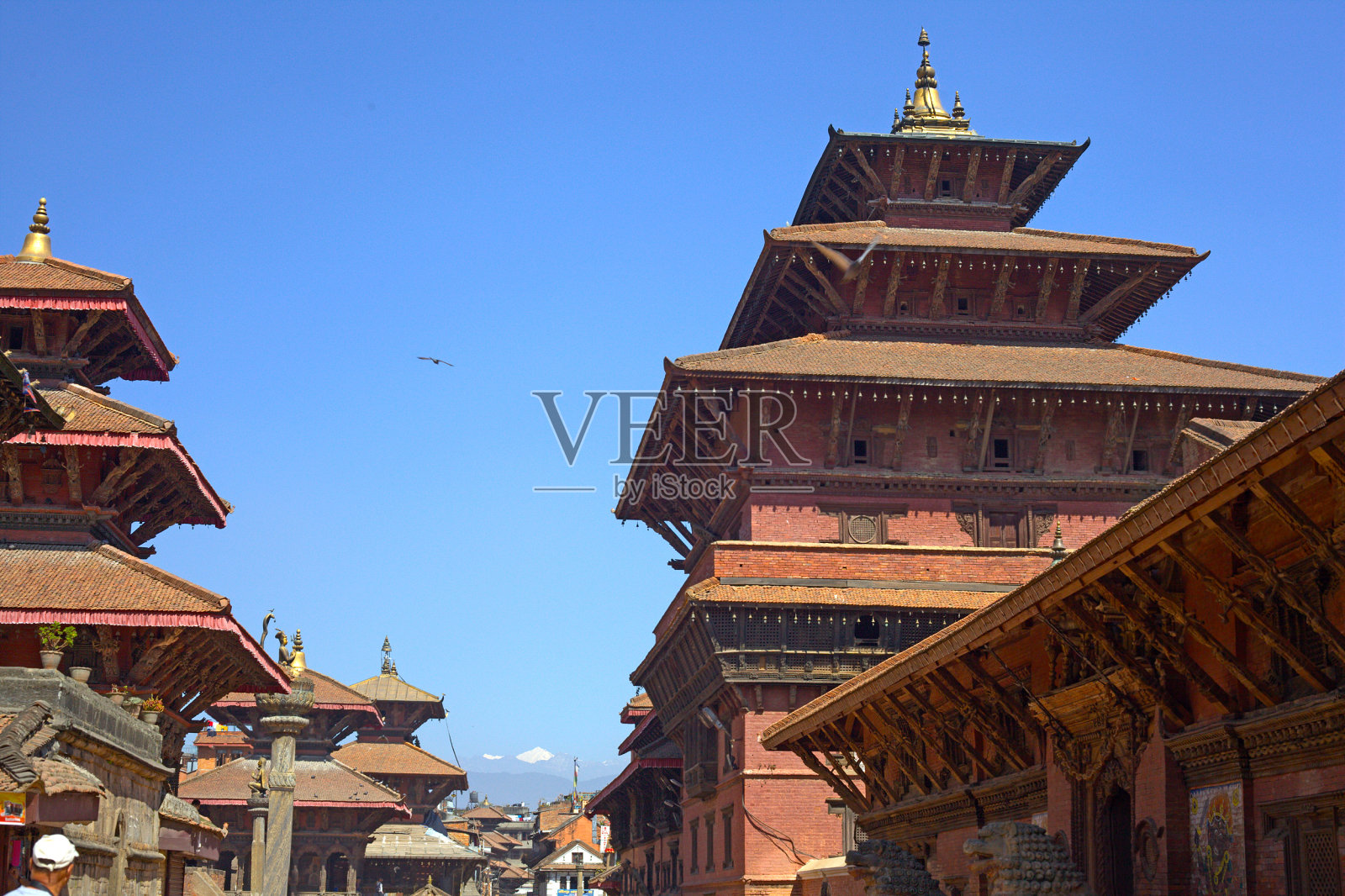 杜巴广场摄于尼泊尔加德满都老城照片摄影图片