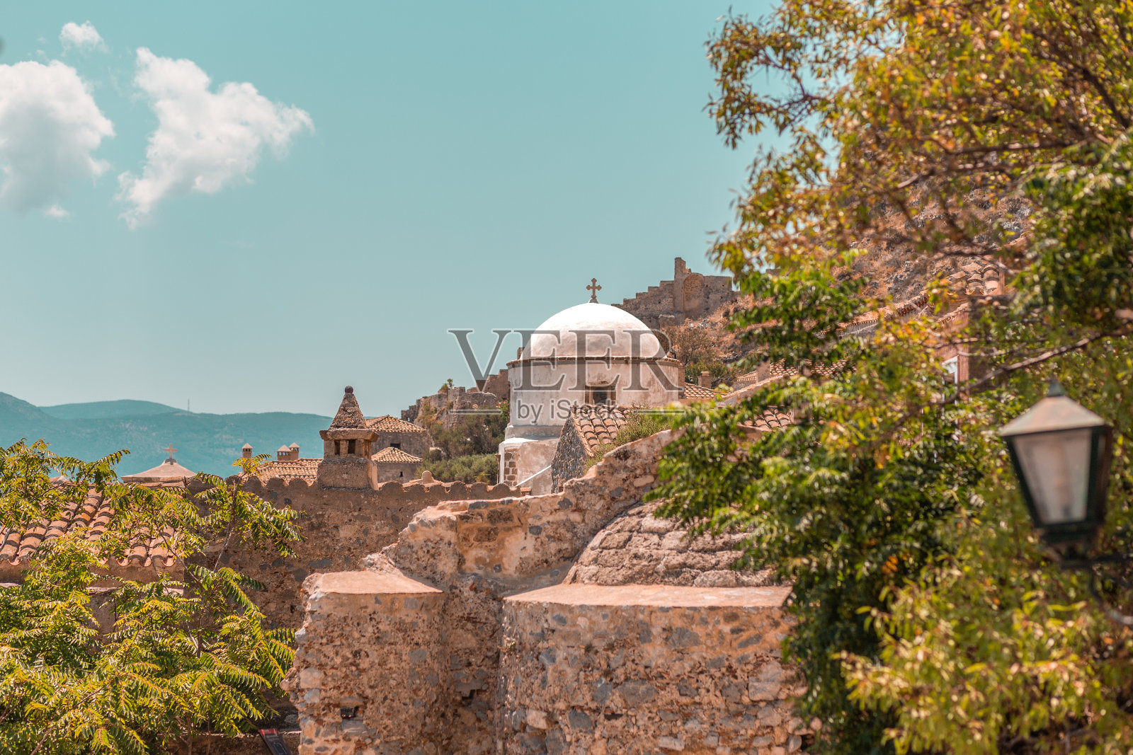 白色的教堂照片摄影图片