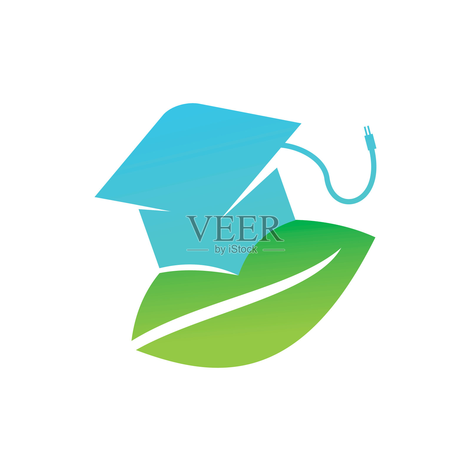 叶片设计矢量模板插画图片素材