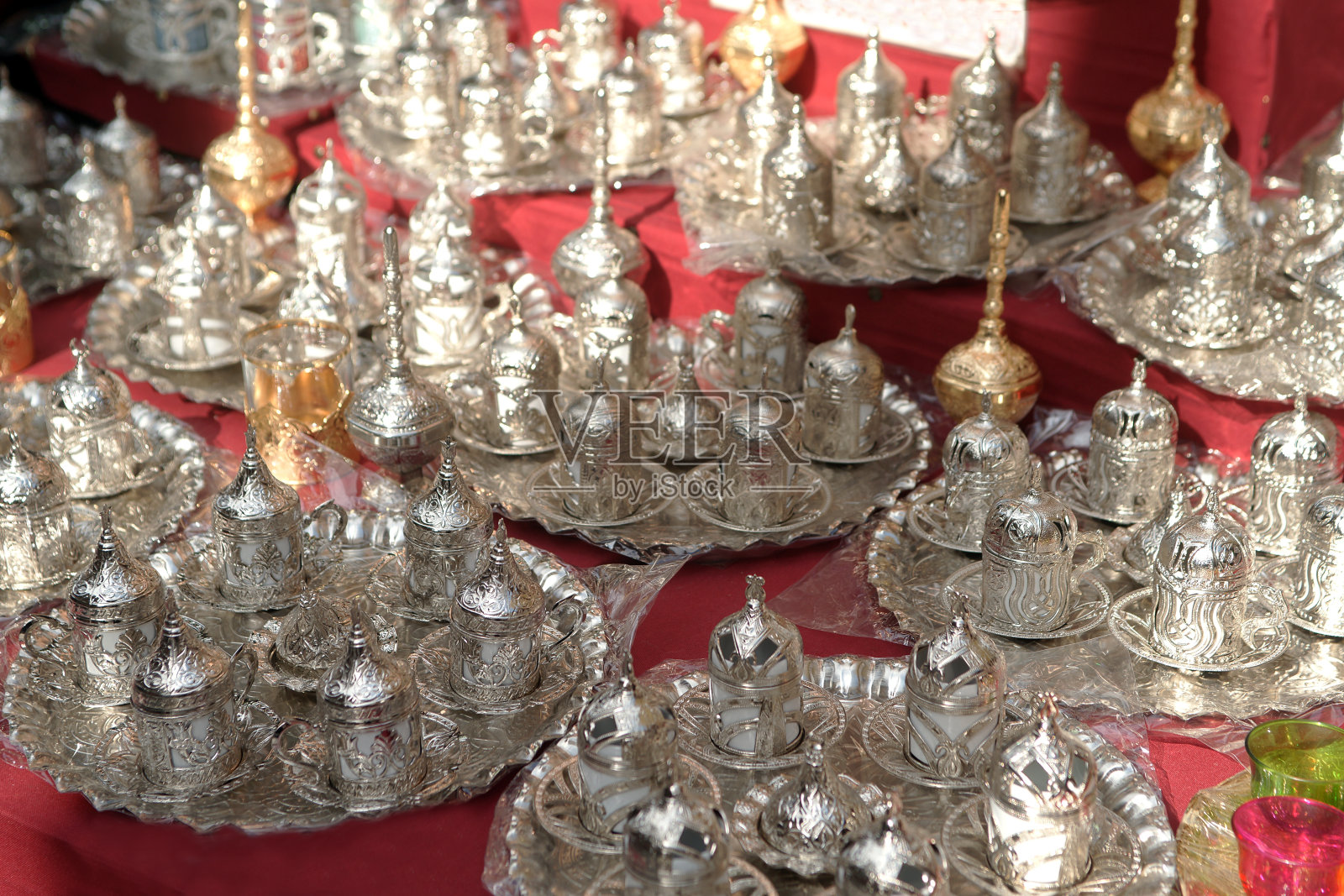 土耳其咖啡馆集照片摄影图片