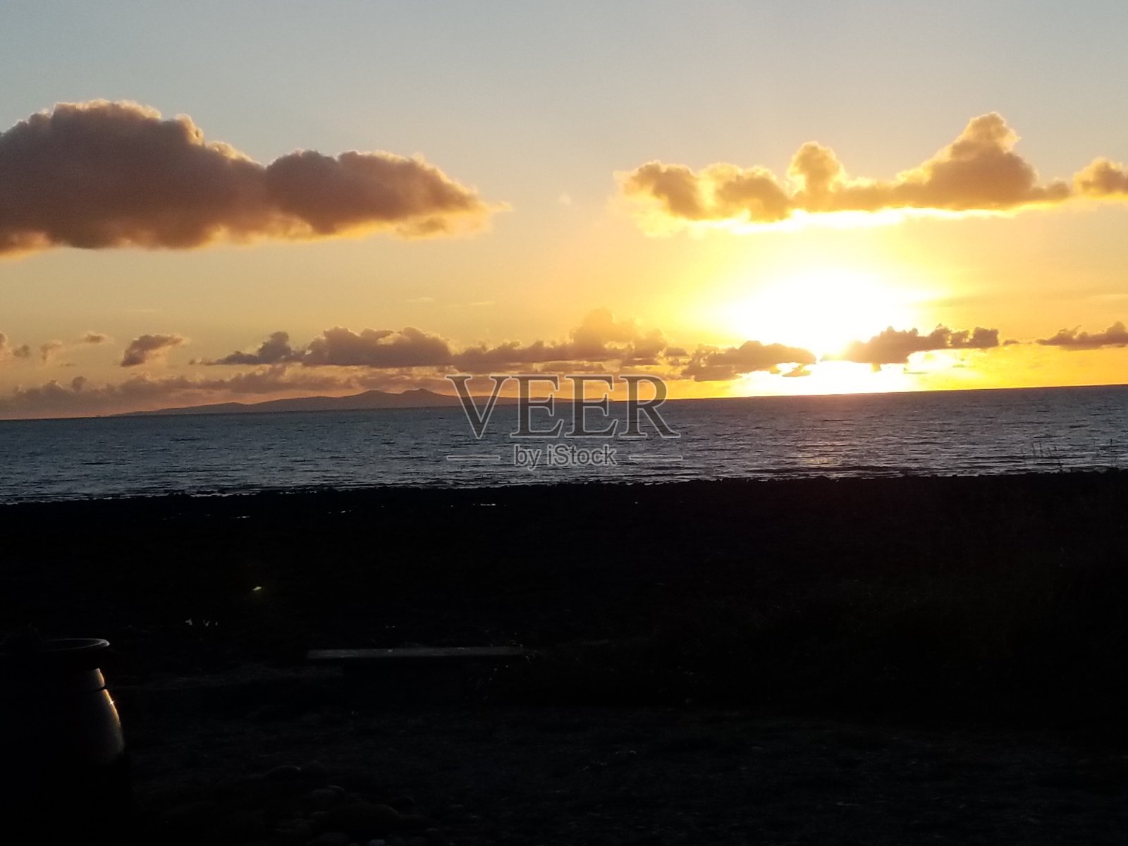 戏剧性的日落照片摄影图片