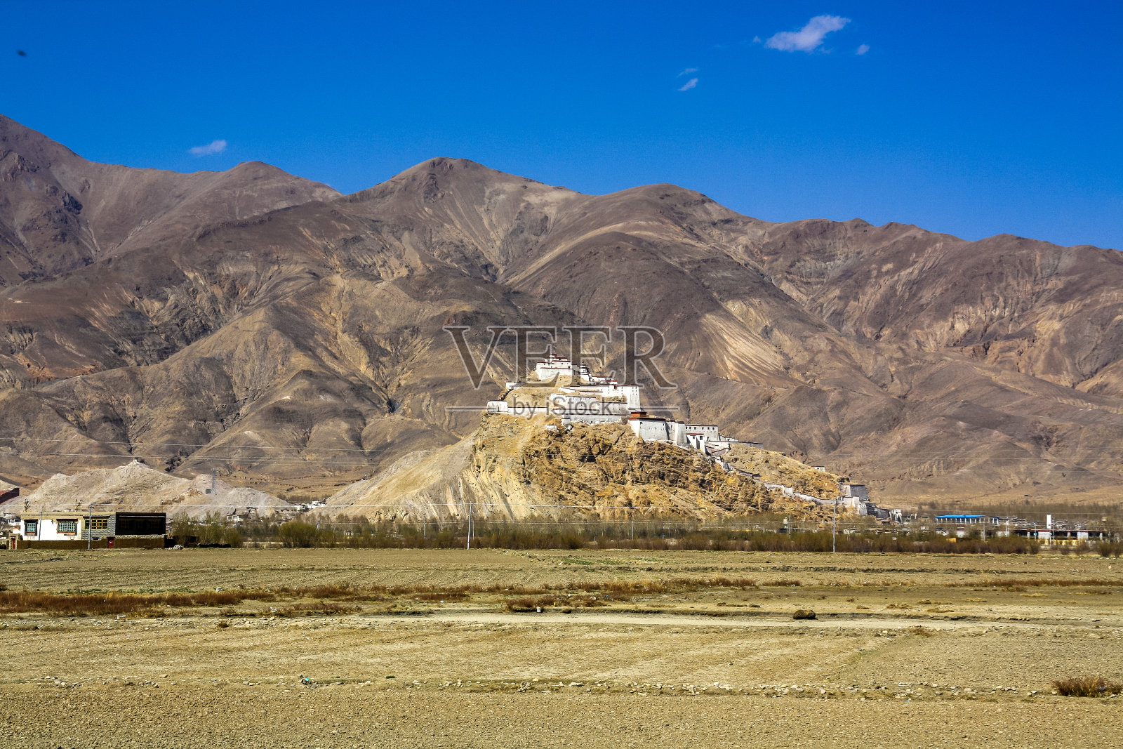 山里的村庄照片摄影图片