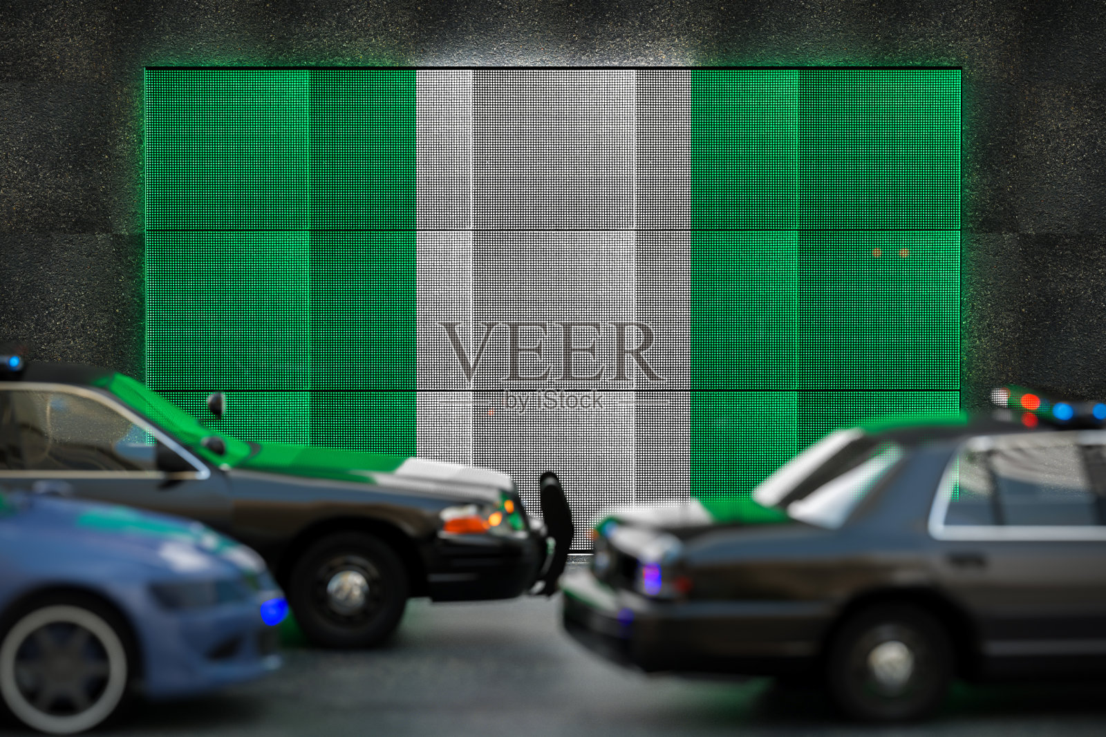 尼日利亚的旗帜照片摄影图片