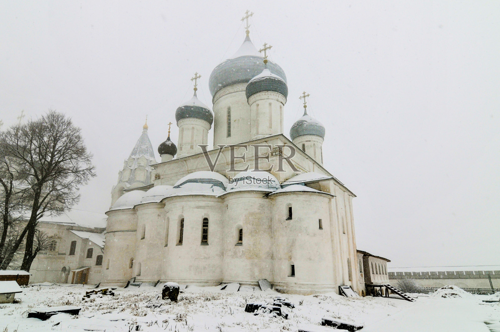 尼基茨基修道院 - 佩雷斯拉夫尔-扎莱斯基，俄罗斯照片摄影图片