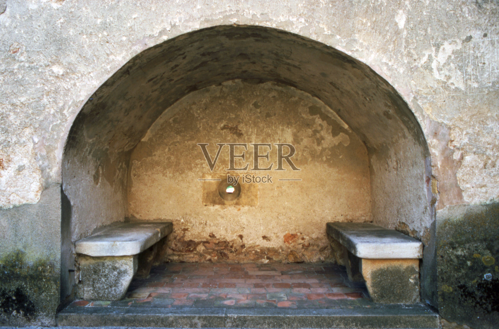 博若莱的石凳照片摄影图片