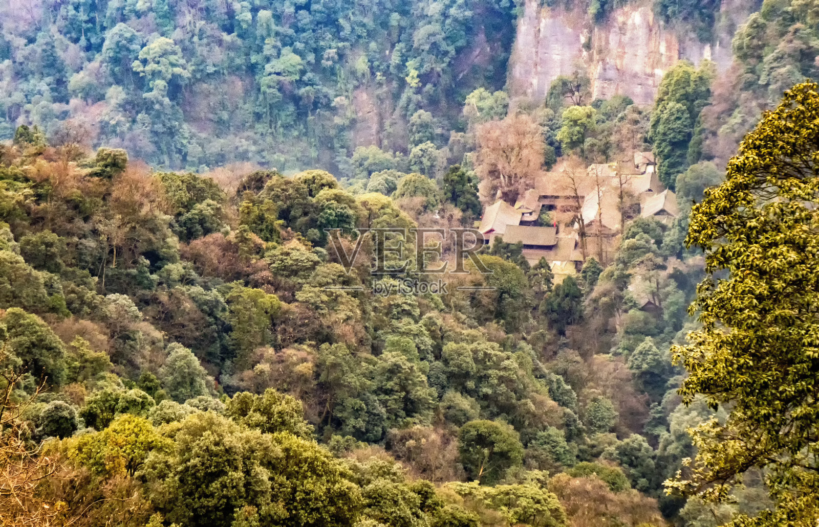 都江堰，联合国教科文组织世界文化遗产照片摄影图片