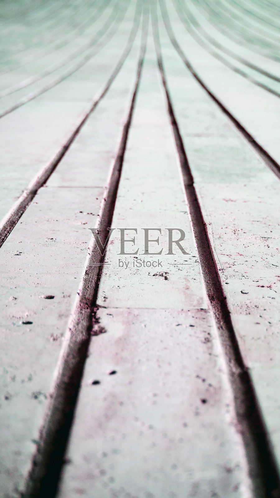 现代的房子。透视效果递减的墙照片摄影图片