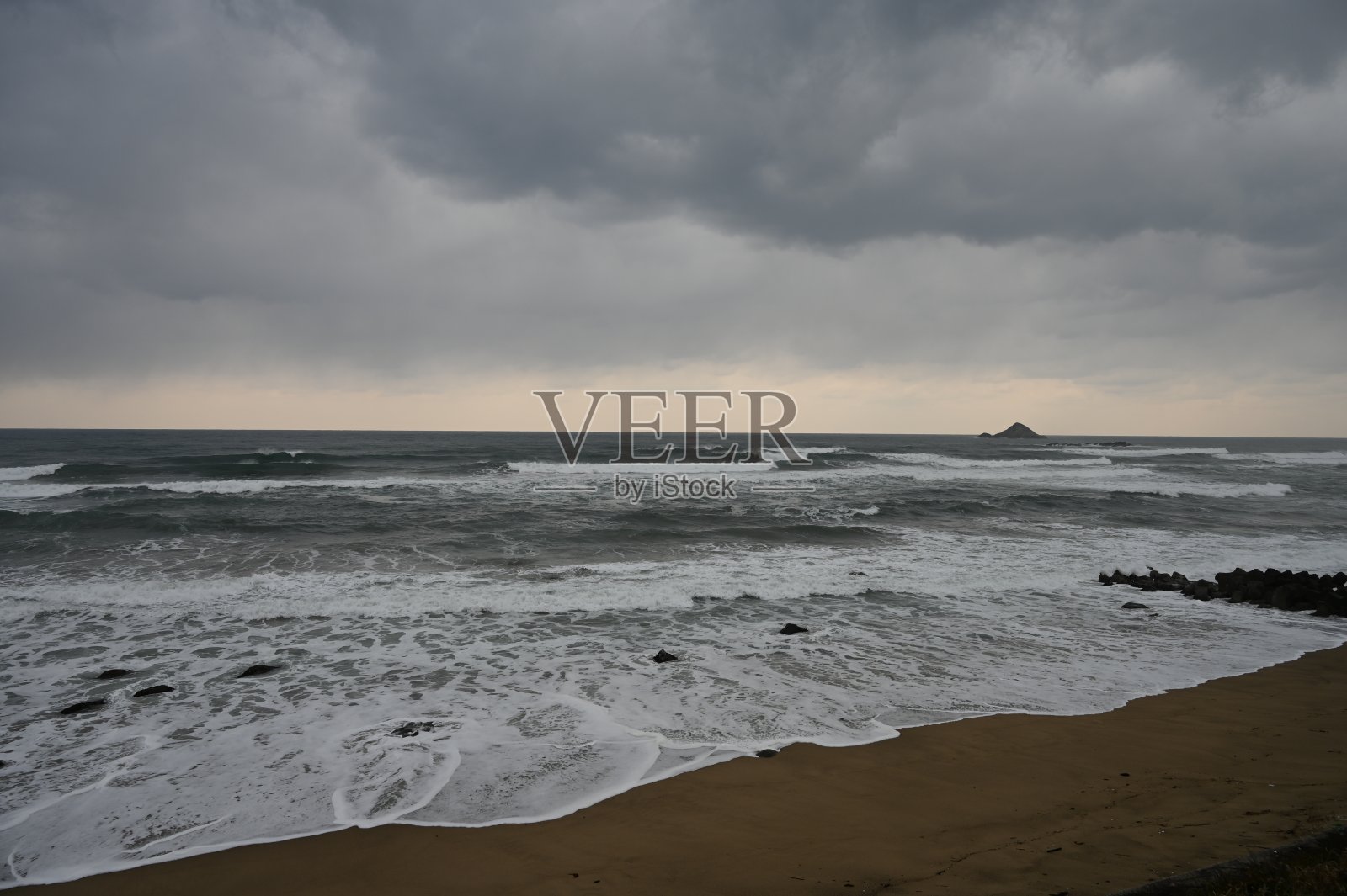 春天的日本海照片摄影图片