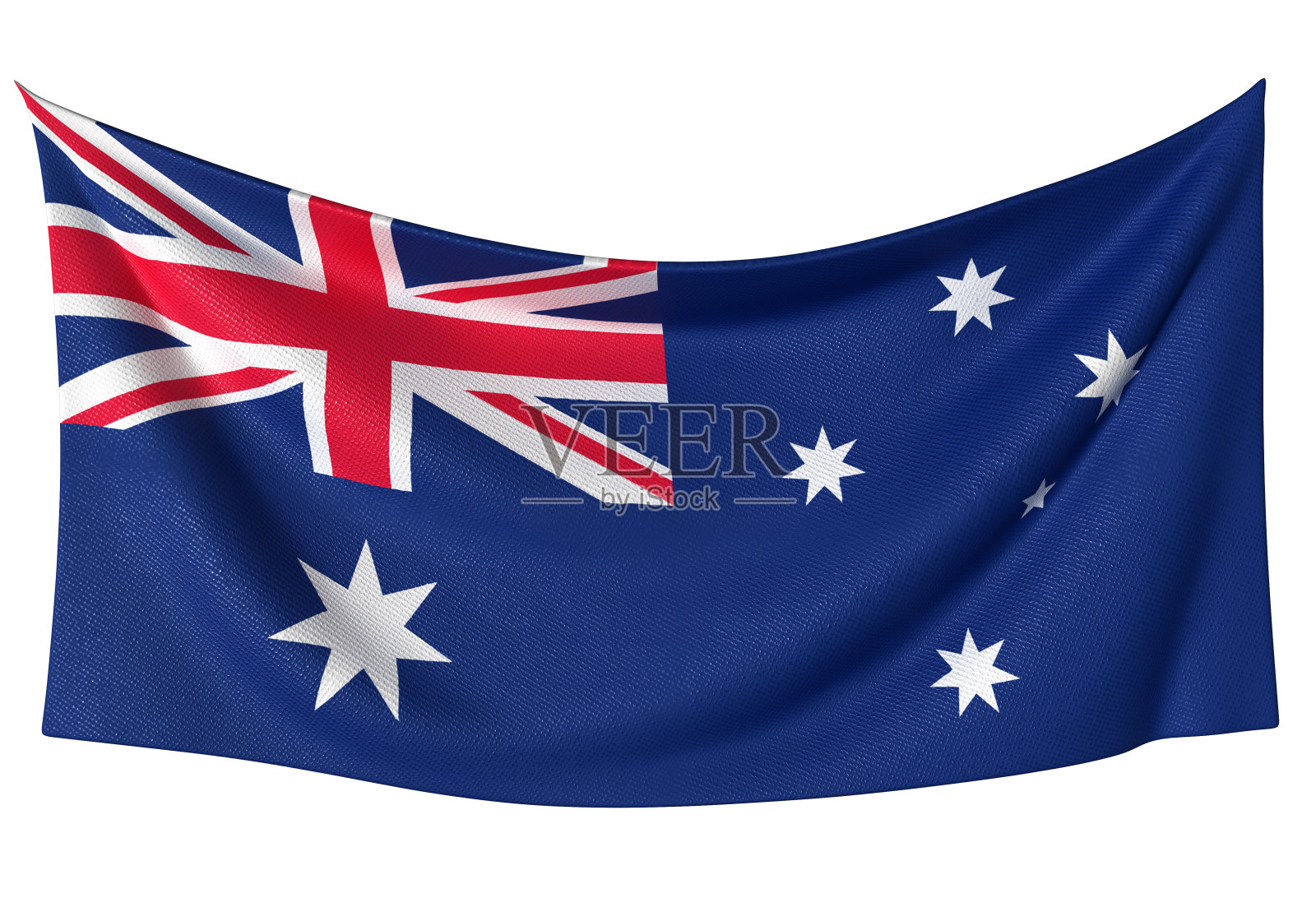 澳大利亚国旗 1:2照片摄影图片