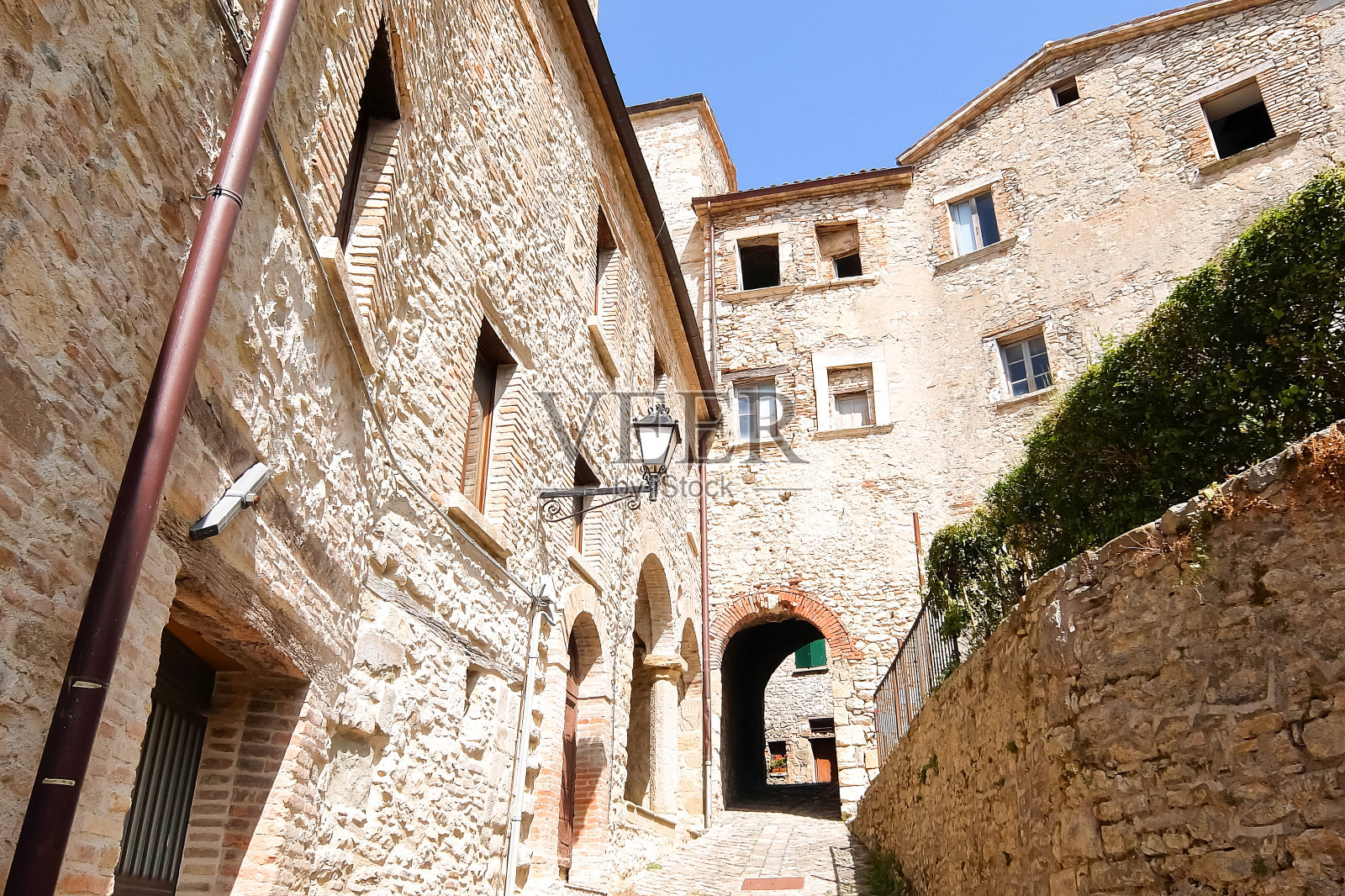 Pennabilli美丽的街道照片摄影图片