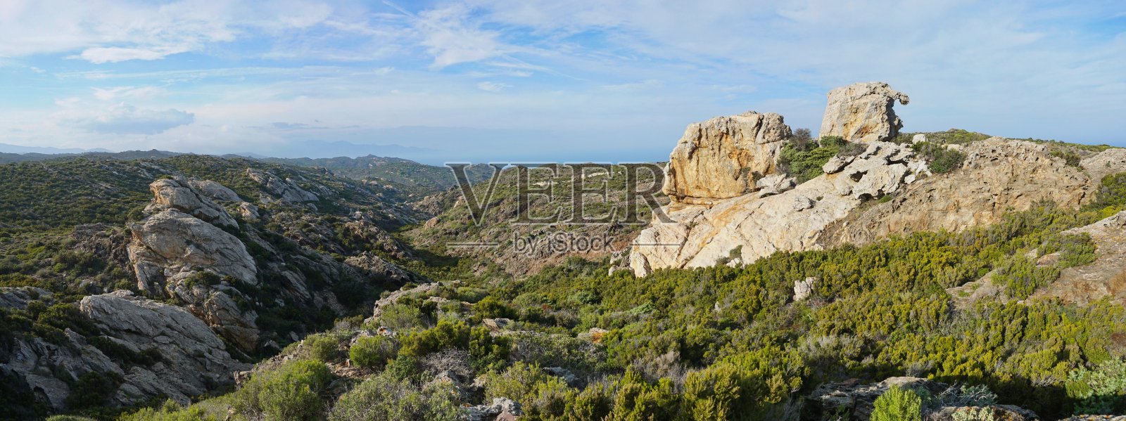 西班牙克鲁斯角野生景观全景图照片摄影图片