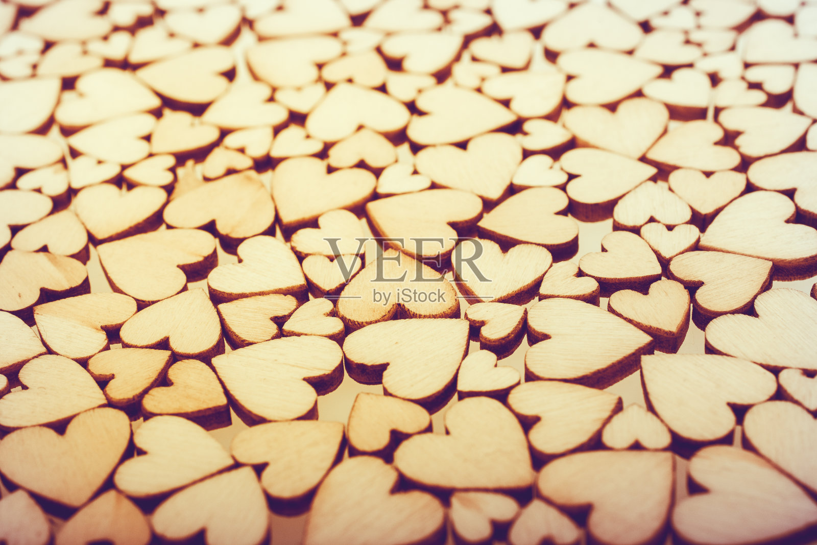 复古风格木心作为爱情背景照片摄影图片