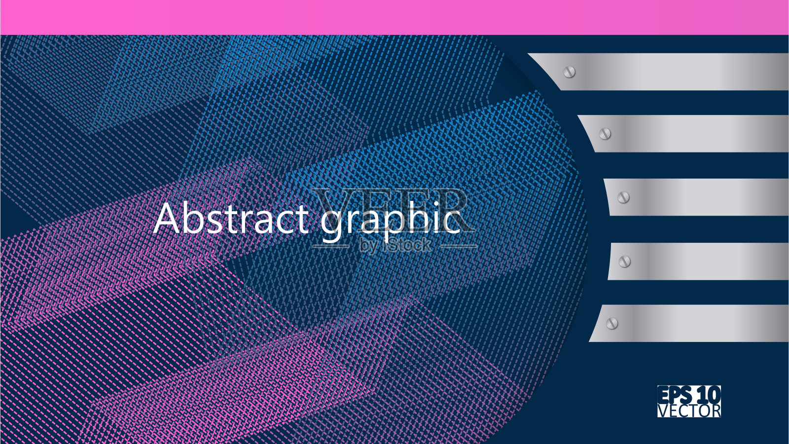 带有抽象背景的图形插图。Eps10矢量插图。插画图片素材