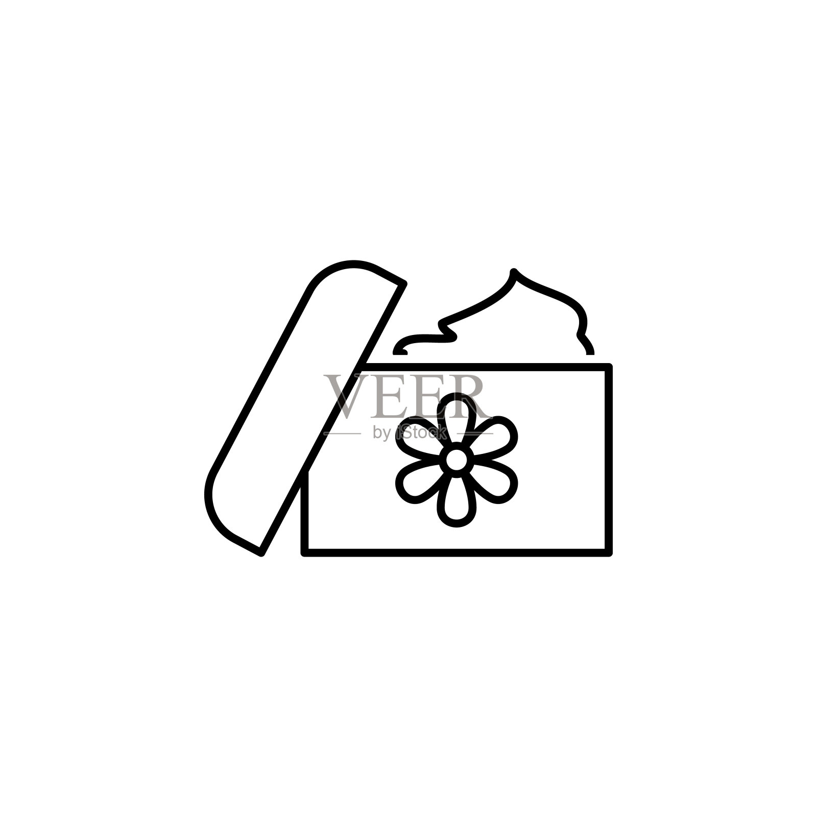 水疗药膏，医药大纲图标。符号和符号可以用于网页，标志，手机应用程序，UI，用户体验插画图片素材