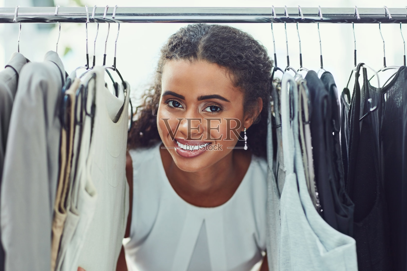 我喜欢购物给我带来的快乐照片摄影图片