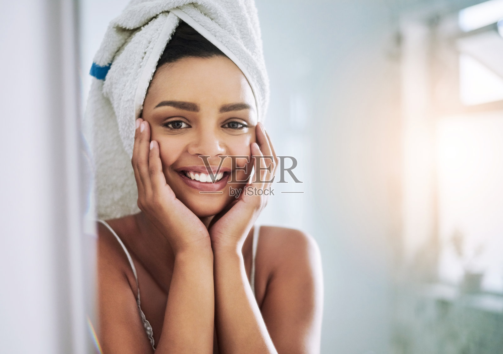 喜欢我皮肤的自然光泽照片摄影图片