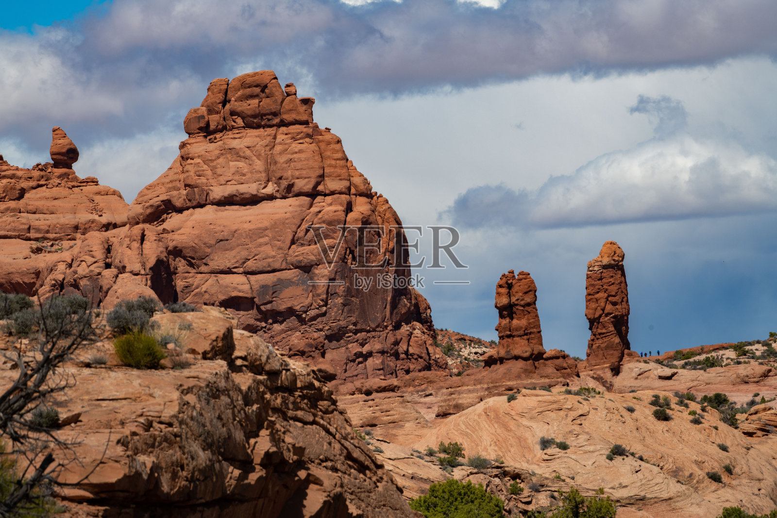 拱门国家公园在犹他州照片摄影图片