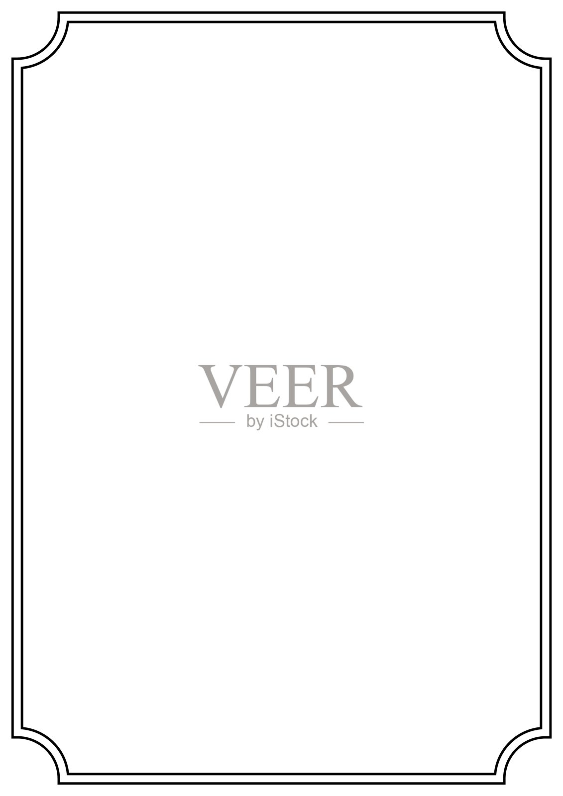 项目A4边框矢量页设计插画图片素材