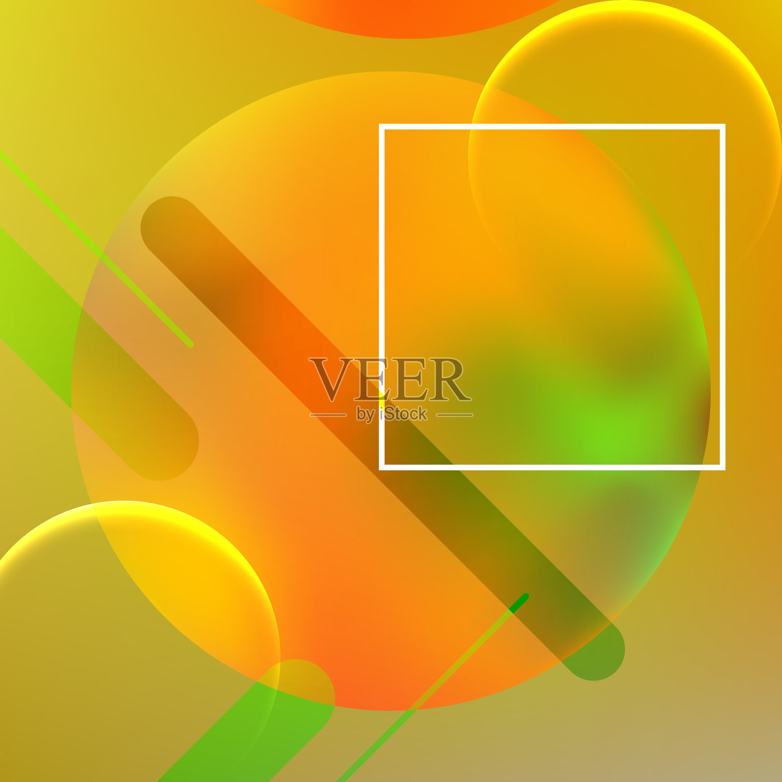 抽象的背景。最小的几何设计。插画图片素材