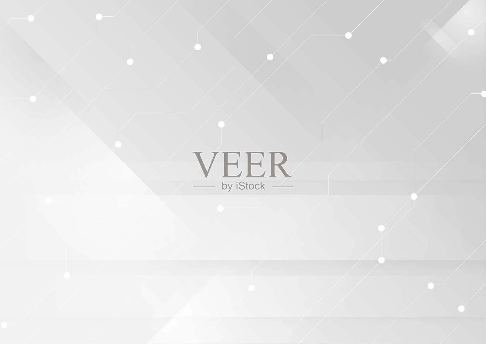 灰白色技术线路板线背景插画图片素材