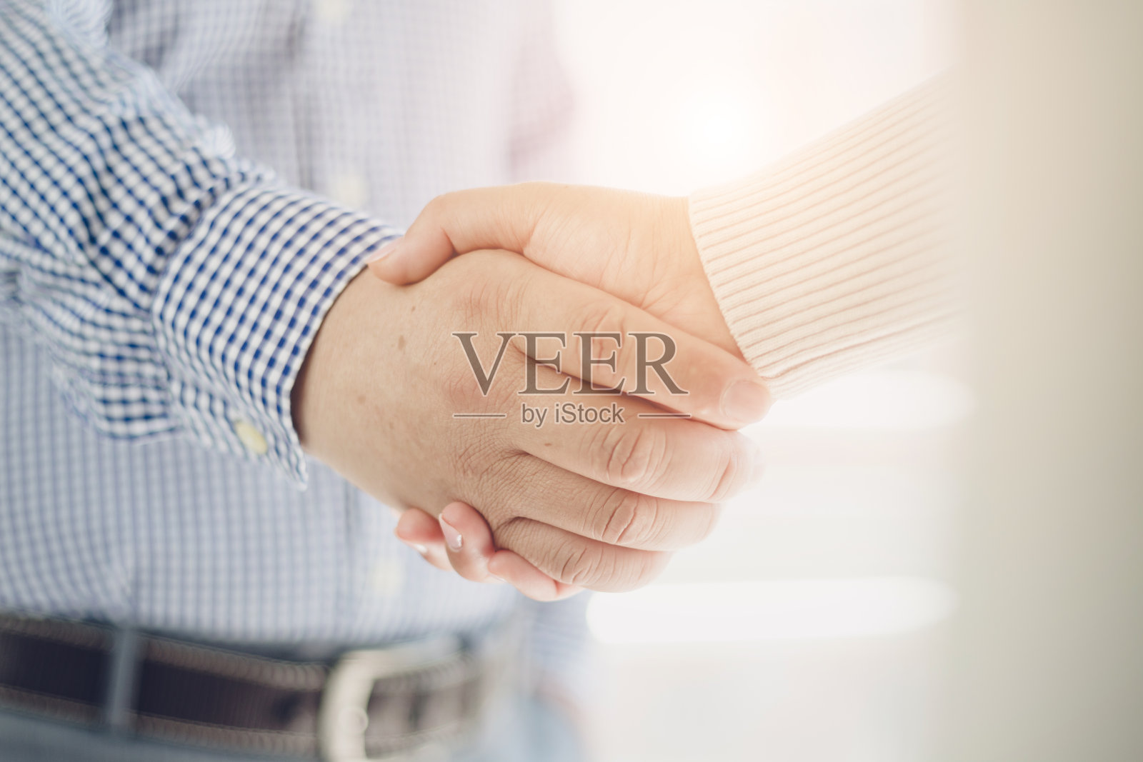 握手照片摄影图片