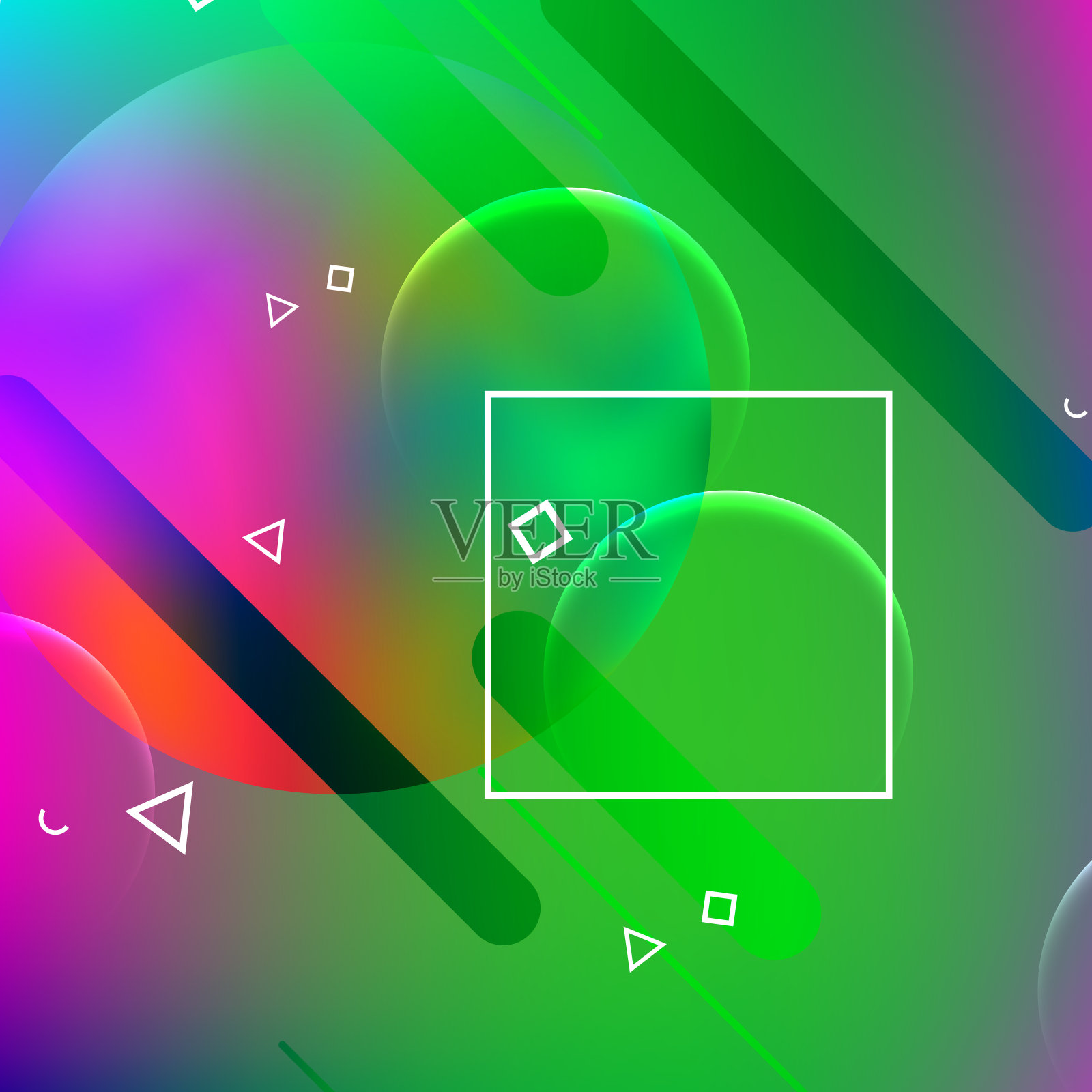 抽象的现代背景。插画图片素材