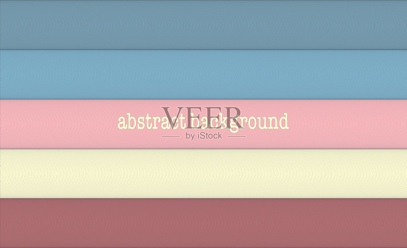 抽象背景与水平彩色条纹插画图片素材