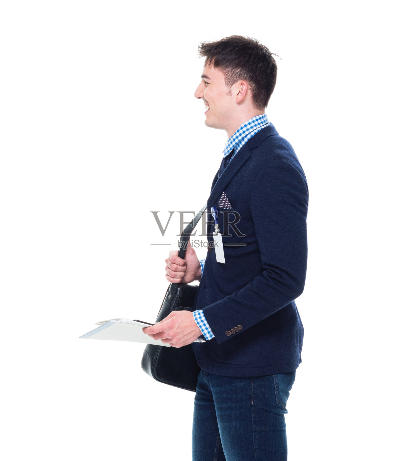 有吸引力的商人照片摄影图片