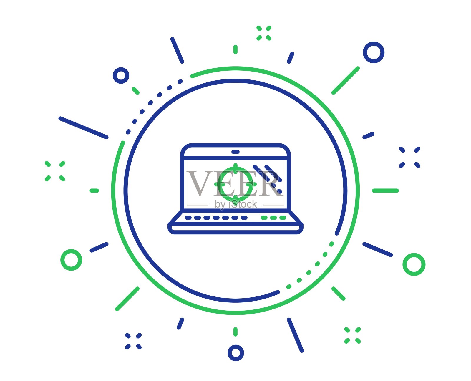 徐笔记本行图标。搜索引擎优化标志。向量插画图片素材