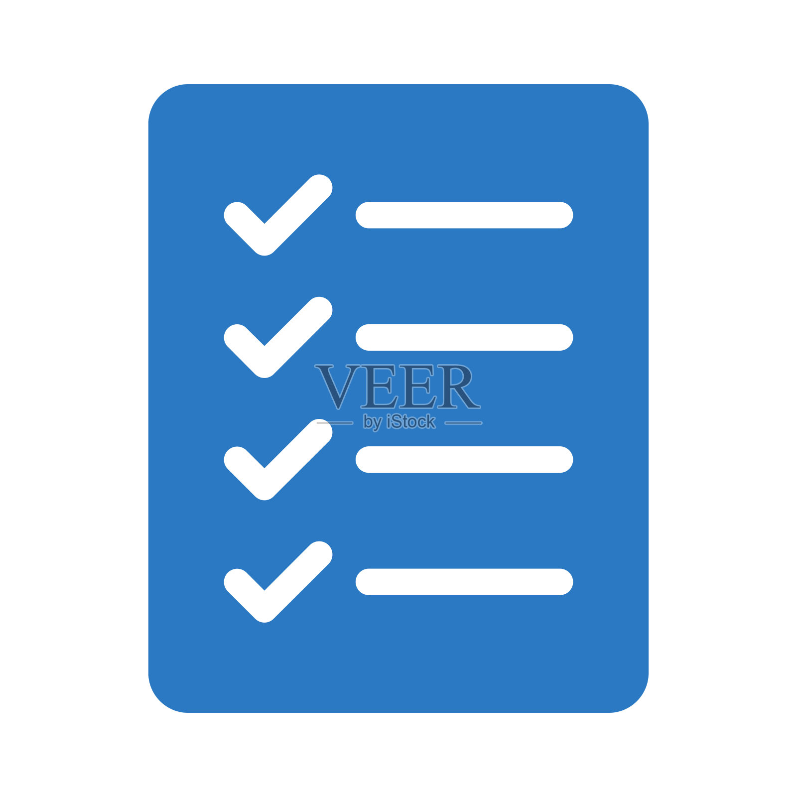 检查表插画图片素材