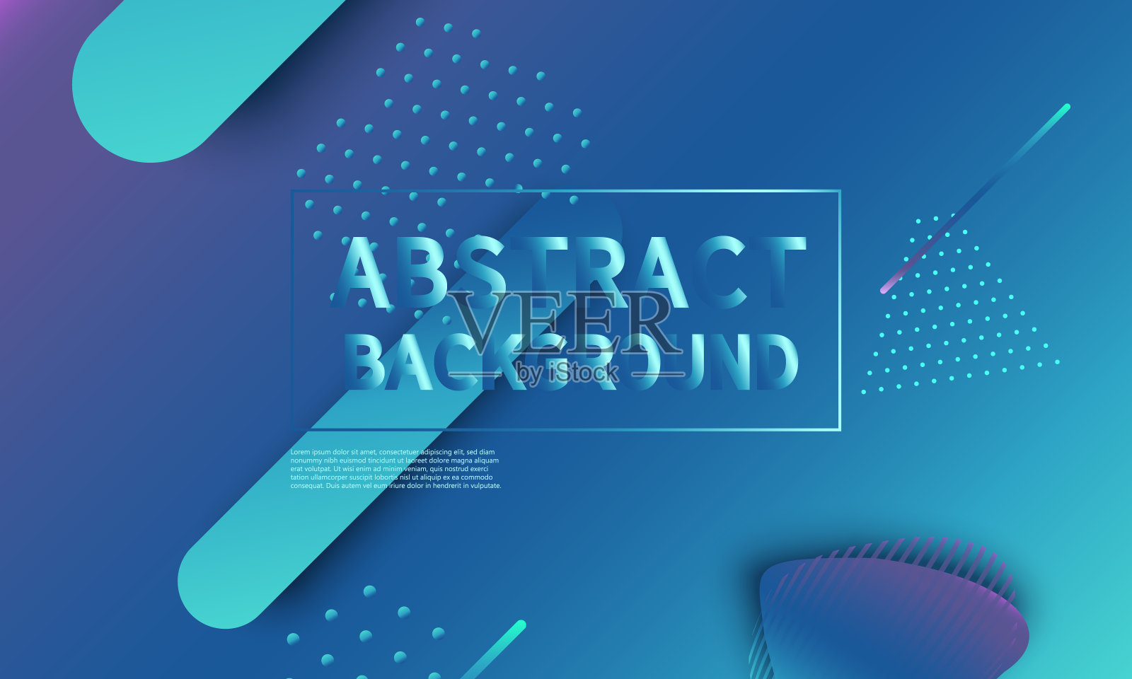 流体形状组成。抽象的封面设计。设计模板素材